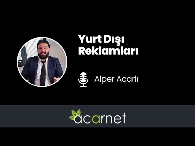 Yurt Dışı Reklamları