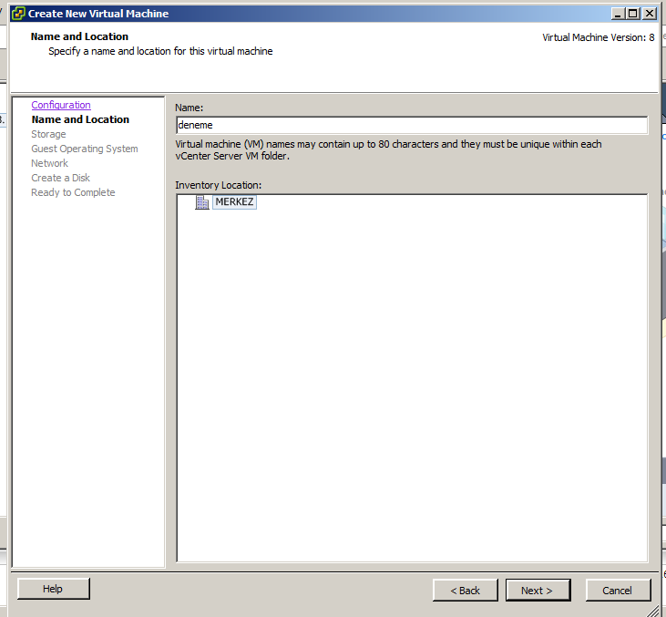 Sunucu Yönetim Aşamaları