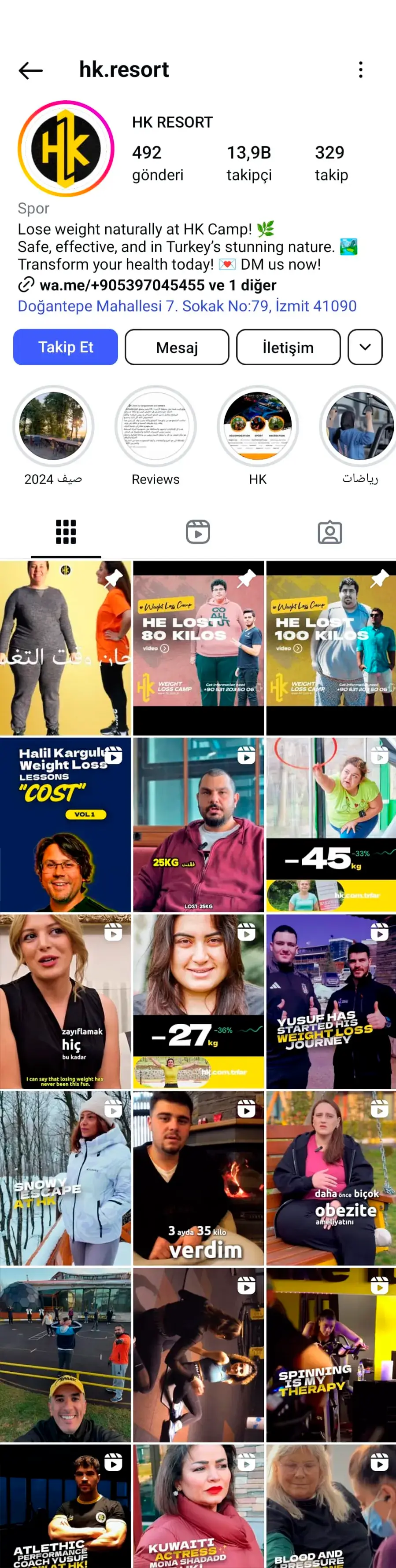 HK Zayıflama Kampı