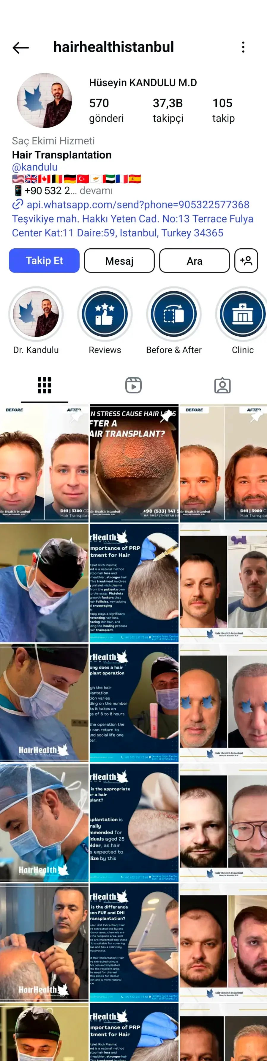 Dr. Kandulu Hair Clinic